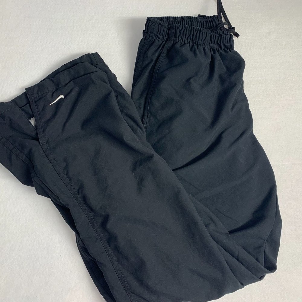 Nike Fit Dry Men's Medium Black Elastic Waist Straight Activewear Track Pants